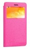 Lenovo S860 - Θήκη Nillkin Sparkle Smart Caller View Με Πίσω Κάλυμμα Φούξια (Nillkin)