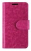 Samsung Galaxy J1 (J100H) - Δερμάτινη Θήκη Stand Πορτοφόλι Φούξια (ΟΕΜ)