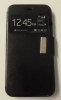 ZTE Blade S6 Plus - Δερμάτινη Stand Θήκη Με Παραθυράκι Και Πίσω Κάλυμμα Σιλικόνης Μαύρο (OEM)