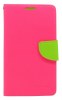Book Mercury Goospery Case for Samsung Galaxy Note 3 (N9005) - New Pink - Yellow