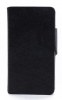LG Optimus G Leather Wallet Case (E975/E973) (LGOGE975LWCB) (Black) (OEM)