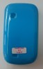 Samsung Galaxy Fit S5670 Glossy TPU Silicone Case (Blue) (OEM)