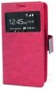 Leather Wallet Case With Silicone Back Cover for Sony Xperia XA Ultra Magenta (OEM)