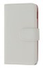 LG Optimus G E975 Leather Wallet Stand Case (White) (OEM)