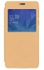 MLS IQTALK Onyx - Leather Case With View Window champagne
