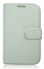 Samsung Galaxy Express 2 G3815 - Leather Wallet Stand Case White (OEM)