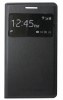 Samsung Galaxy Grand 2 G7102/G7105 S-View Flip Case Battery Back Cover -  Δερμάτινη Θήκη με πίσω καπάκι μπαταρίας - Μαύρη (OEM)