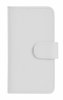 Sony Xperia M2 D2303 - Leather Wallet Case White (OEM)
