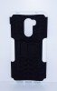 Θήκη σιλικόνης σκληρή με βάση για Xiaomi Pocophone F1 black&white (OEM)