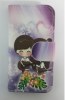 Θήκη Universal Flip Book Small για Κινητά Τηλέφωνα Από 3.5'' εως 4 '' Gel Boy And Girl With Guitars (OEM)