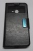 Huawei Ascend Y550 - Leather Stand Case With Window Black (OEM)