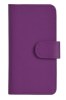 Microsoft Lumia 532 - Δερμάτινη Θήκη Πορτοφόλι Μώβ (OEM)