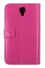 Samsung Galaxy Note 3 Neo N7505 - Δερμάτινη Stand Θήκη Πορτοφόλι Φούξια (ΟΕΜ)