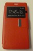 ZTE Blade A450 Leather Flip Case with Window (Red) (OEM)