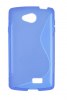 LG F60 D390 - Θήκη TPU Gel S-Line Μπλέ (ΟΕΜ)