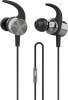HP DHH-3114 In-ear Handsfree με Βύσμα 3.5mm Γκρι HP-3114GR