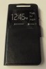 Δερμάτινη Θήκη Book Universal για Smartphone 4.4" - 4.7" Gel με Παράθυρο Μαύρη (OEM)
