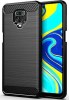 Carbon Brushed Back Cover Silicone Black (Redmi Note 9S / 9 Pro / 9 Pro Max)