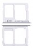 Samsung Galaxy (2016) SIM & MicroSD Card Tray (SM-A310F/A510F/A710F) (A3/A5/A7) (White) (BULK)