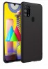 Mat Soft TPU Phone Case Cover for Samsung Galaxy M31 black (OEM)