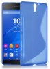 Sony Xperia C5 Ultra E5553 / Xperia C5 Ultra Dual E5533 - Θήκη TPU Gel S-Line Μπλέ (OEM)