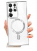 Tech-Protect Magsafe Back Cover Σιλικόνης Μαύρο για Samsung Galaxy S23 ULTRA