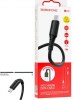 Καλώδιο Φόρτισης Δεδομένων Borofone X47 USB σε Micro USB 2.4A με ευλύγιστες ακρες , μαυρο χρωμα