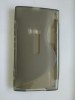 Nokia Lumia 920 Θήκη Σιλικόνης Διάφανο-Γκρι TPU (OEM)
