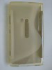 Nokia Lumia 920 Clear-White TPU Silicone Case (OEM)
