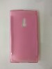 Διαφανες-Pink Soft Crystal TPU Gel Case for Nokia Lumia 800 (ΟΕΜ)