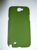 Samsung Galaxy Note 2 N7100 Grain Finish Hard Case Back Cover Green OEM