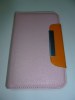 Samsung Galaxy Note 2 N7100 Leather flip Case Pink - Orange