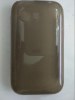 Samsung Galaxy Y S5360 - Soft Silicone Case Light Brown-Clear (OEM)