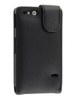 Sony Xperia Go ST27i Δερμάτινη Θήκη Flip Μαύρο