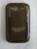 HTC Wildfire S TPU Gel Case - Brown (Transparent) (OEM)