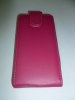 Δερμάτινη Θήκη Flip για HTC Windows Phone 8X Φούξια (OEM)