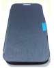 ZTE Blade Q Maxi - Magnetic Leather Case With Hard Back Cover Dark Blue (OEM)