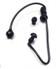 Spiral Anti-Radiation Earphone Hook with Microphone (Black) (OEM) + Microphone Anti (Air)