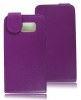 Samsung Galaxy S6 G920F - Leather Flip Case Purple (OEM)