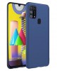 Mat Soft TPU Phone Case Cover for Samsung Galaxy M31 blue (OEM)