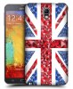 Samsung Galaxy Note 3 Neo N7505 - Σκληρή Θήκη Πλαστικό Πίσω Κάλυμμα Σημαία Αγγλίας (ΟΕΜ)