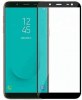 Προστατευτικό Οθόνης Tempered Glass για Samsung galaxy J6 (2018) ΜΑΥΡΟ (ΟΕΜ)