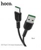 Hoco X33 USB 2 3A Καλωδιο φορτισης USB-C male - USB-A male μαυρο 1m