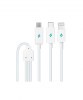Καλώδιο φόρτισης Minicable to Lightning / Type-C / micro USB 1m