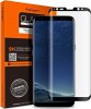 Spigen GLAS.tR Full Face Tempered Glass Screen Protector for Samsung Galaxy S8 Plus (Black)