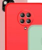 Mat Soft TPU Phone Case Cover for XIAOMI POCO X3 red (OEM)