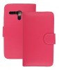 Motorola Moto G / Moto G X1032 - Δερμάτινη Θήκη Πορτοφόλι Ρόζ (OEM)