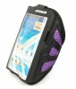 Sports Armband Case for Samsung Galaxy Note 2 N7100 (Black-Purple) (Universal)
