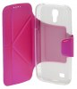 Θήκη Book Ancus Classic για Samsung i9505/i9500 Galaxy S4 Φούξια (Ancus)
