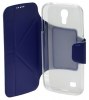 Θήκη Book Ancus Classic για Samsung i9505/i9500 Galaxy S4 Μπλέ (Ancus)